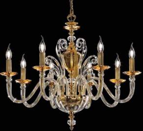 Светильник  потолочный подвесной (Люстра) Euroluce Donatello Alicante, DAL3FGAm