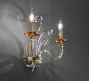 Светильник  настенный накладной (Бра) Euroluce Donatello Alicante, DAA1FGAm