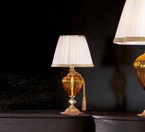 Светильник  настольный (Настольная лампа) Euroluce Donatello Alicante, DALP1FGAm