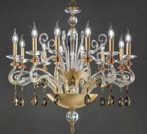 Светильник  потолочный подвесной (Люстра) Euroluce Venere Special Edition, VSEL12Chic