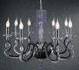 Светильник  потолочный подвесной (Люстра) Euroluce Venice Superlux - VSL3SG