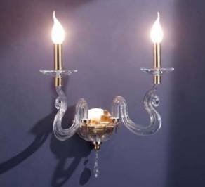 Светильник  настенный накладной (Бра) Euroluce Venice Superlux, VSA1SGC