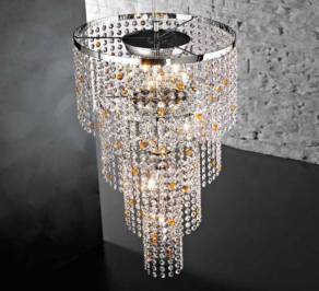 Светильник  потолочный подвесной (Люстра) Euroluce Stars, StS11_40-60SG_B