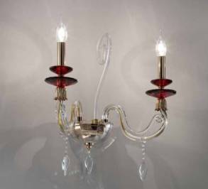 Светильник  настенный накладной (Бра) Euroluce Aurora, AuA1SGTr