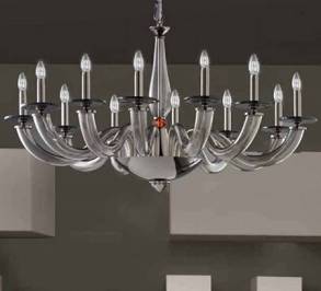 Светильник  потолочный подвесной (Люстра) Euroluce Olympia, OL12BlN