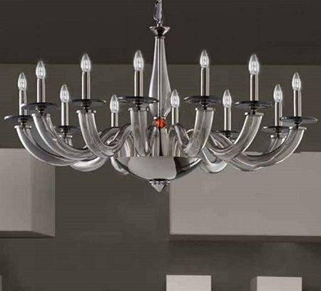 Светильник потолочный подвесной (Люстра) Euroluce Olympia - OL12BlN