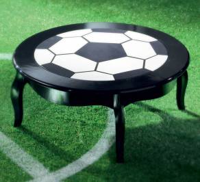 Кофейный, журнальный столик Modenese Gastone Football, art-17-ball