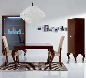 Комплект в столовую Modenese Gastone Minimal Baroque, minimal-baroque-set-2