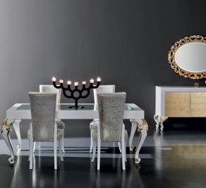 Комплект в столовую Modenese Gastone Minimal Baroque, minimal-baroque-set-4