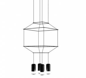Светильник  потолочный подвесной (Люстра) Vibia Wireflow, 0313-04