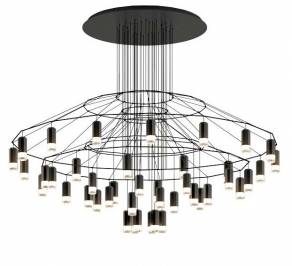 Светильник  потолочный подвесной (Люстра) Vibia Wireflow, 0376-04