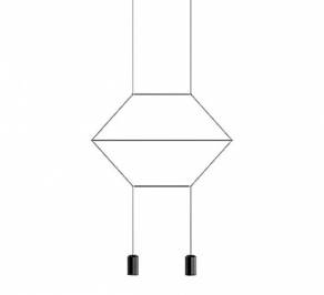 Светильник  потолочный подвесной (Люстра) Vibia Wireflow, 0320-04