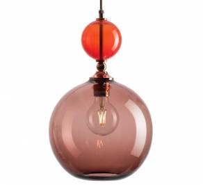 Светильник  потолочный подвесной (Люстра) Rothschild & Bickers Pop Light, pop_aubergine_cherry_copper_havana_0546-01