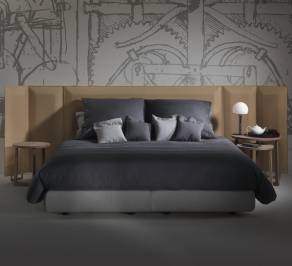 Кровать двуспальная Flexform Eden, bed-eden-plus-15F