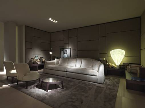 Кофейный, журнальный столик Flexform Mood Collection Eaton - 1IK71