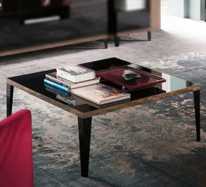 Кофейный, журнальный столик Alf Italia Mont Noir, KJMT626NE