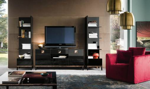 ТВ-аудио стойка Alf Italia Mont Noir - KJMT630NE