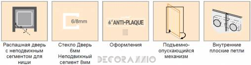 Душевая перегородка Huppe Enjoy - 4R0980