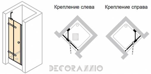Душевая перегородка Huppe Enjoy - 4R0980