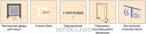 Душевая перегородка Huppe Enjoy - 4R0780