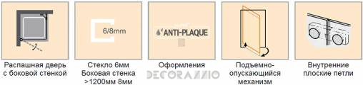 Душевая перегородка Huppe Enjoy - 4R0380