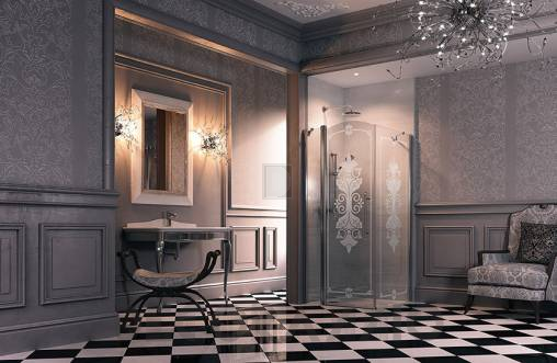 Душевая перегородка Huppe Victorian - DV0302