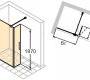 Душевая перегородка Huppe Design - 8E1201