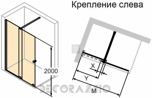 Душевая перегородка Huppe Xtensa - XT0101