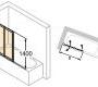 Душевая перегородка Huppe Combinett - AC0101