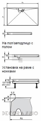 Душевой поддон Huppe EasyStep - 215010
