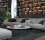 Кофейный, журнальный столик Poliform Tribeca - TTB123R