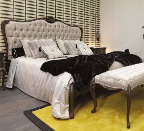 Кровать двуспальная Giorgio Casa Milano 2016, 2150 Moka K216