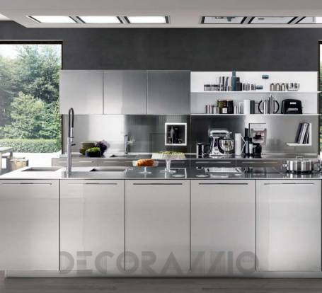 Комплект в кухню Euromobil Free Steel - Free Steel Multisystem