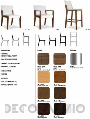 Стул барный Tonon transitional & wood - 181.41
