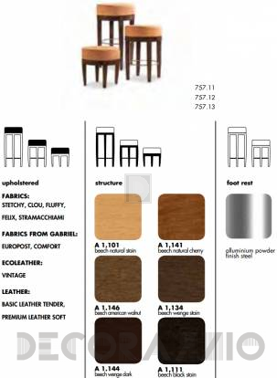 Стул барный Tonon transitional & wood - 757.13