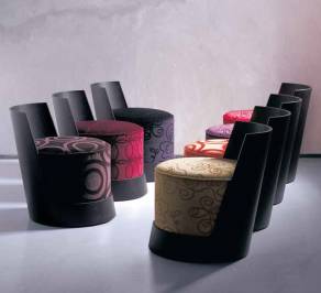 Пуф Tonon steel & wood chairs, 098.11