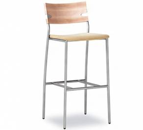 Стул барный Tonon steel & wood chairs, 325.22
