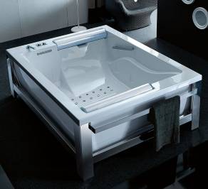 Минибассейн SPA Treesse Spa+Home, bis_one_steel_202x150