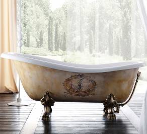 Акриловая ванна Treesse Spa+Home, epoca_impero_170x80