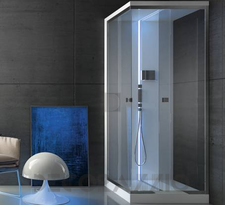 Душевая перегородка Treesse Spa+Home - scuretto-990-l