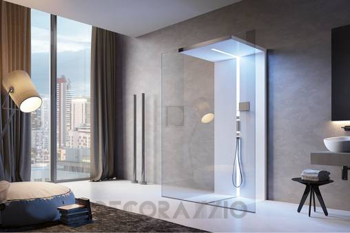 Душевая перегородка Treesse Spa+Home - scuretto-812wt