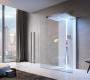 Душевая перегородка Treesse Spa+Home - scuretto-812wt