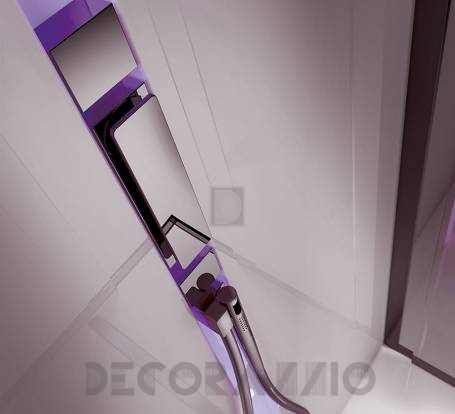 Душевая перегородка Treesse Spa+Home - scuretto-812wt