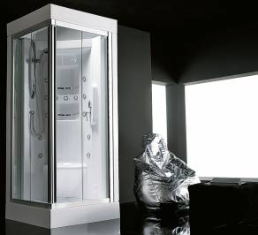 Душевая кабина Treesse Everyday, acquazzurra_90q