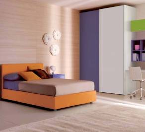 Комплект в детскую Doimo Cityline Bedrooms, composizione-106-orange