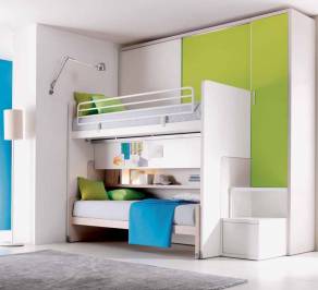 Комплект в детскую Doimo Cityline Bunk beds, composizione-302
