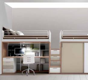 Комплект в детскую Doimo Cityline Bunk beds, composizione-309