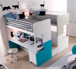 Комплект в детскую Doimo Cityline Bunk beds, composizione-307