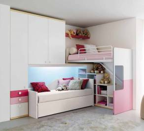 Комплект в детскую Doimo Cityline Loft beds, composizione-940