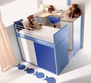 Комплект в детскую Doimo Cityline Loft beds, composizione-909